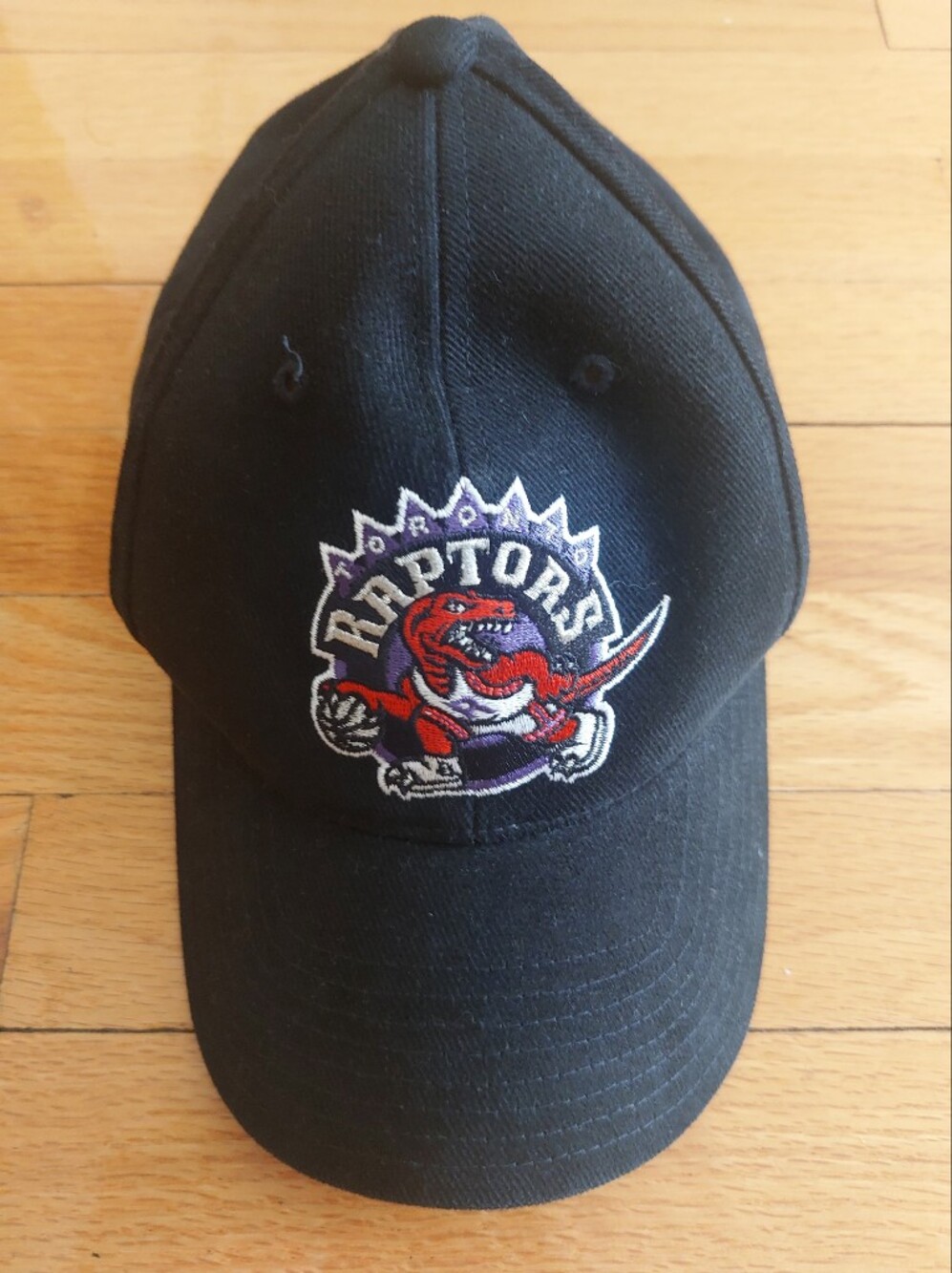 Reebok Black Cap with Toronto Raptors Logo